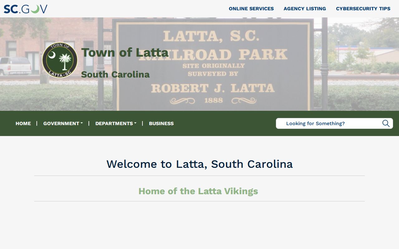 Latta warrant records research at the official town hall and court building