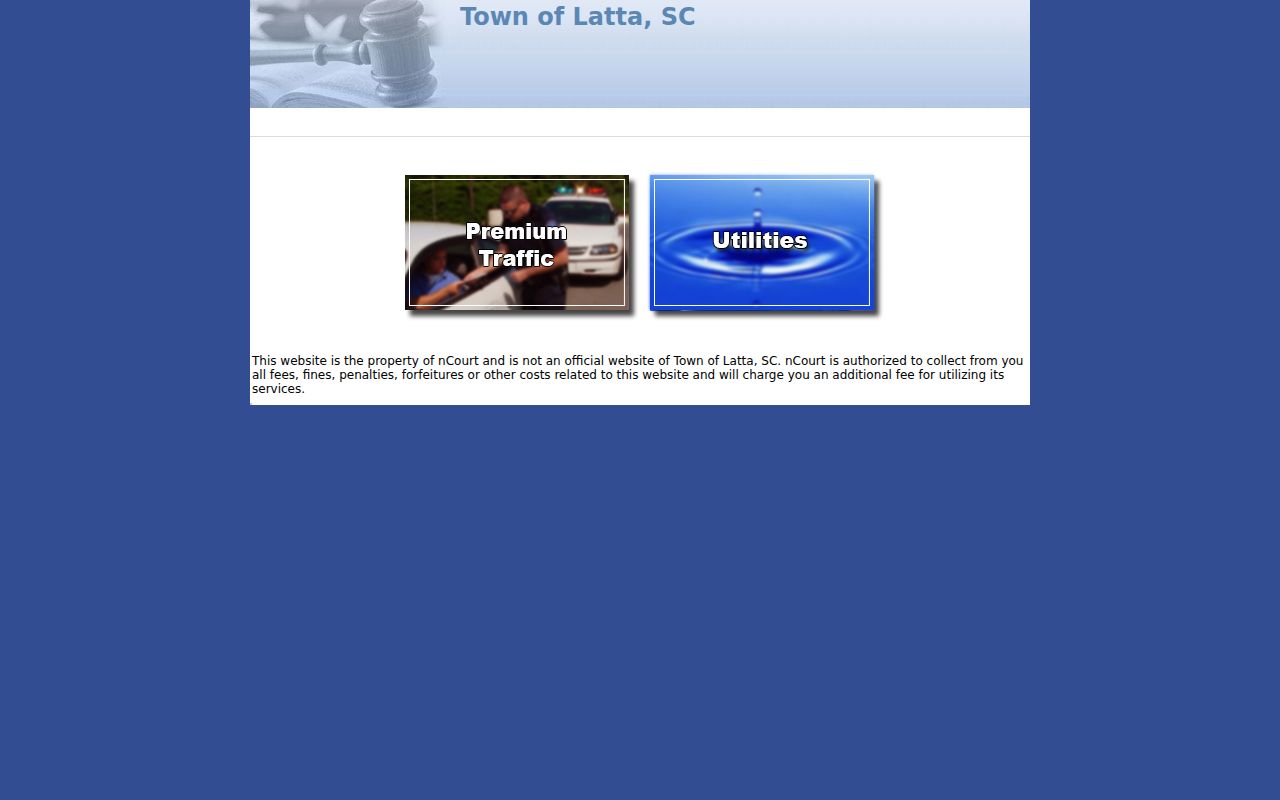 Dillon County municipal warrant research distinguishing Latta ticket payment from court status