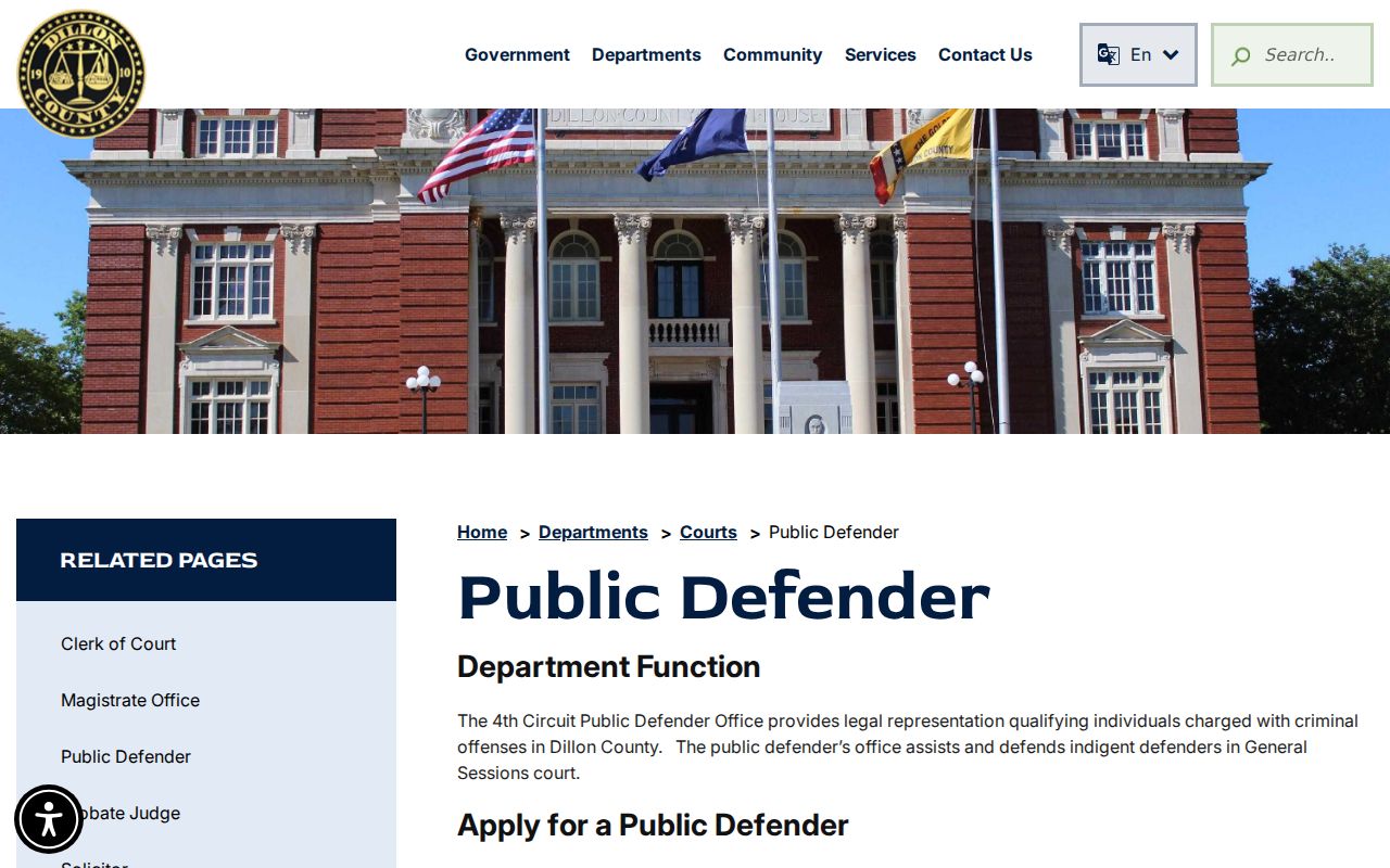 Dillon County bench warrant guidance for a missed bond returnable date